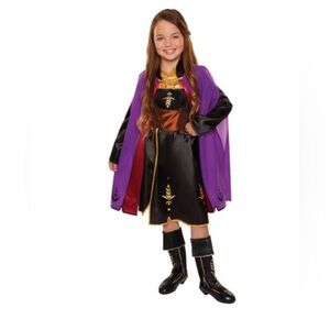 Disney Frozen 2 Ana Adventure Dress Up Halloween Costume 4-6x Brand New with tag